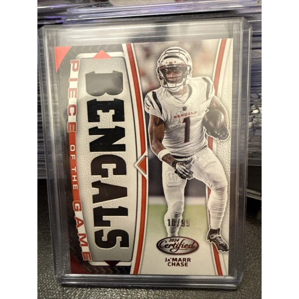 2024 Panini Certified Ja'Marr Chase Piece Of The Game RED /99